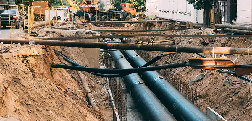 Underground Sprinkler Pipe Repair in Melville, NY