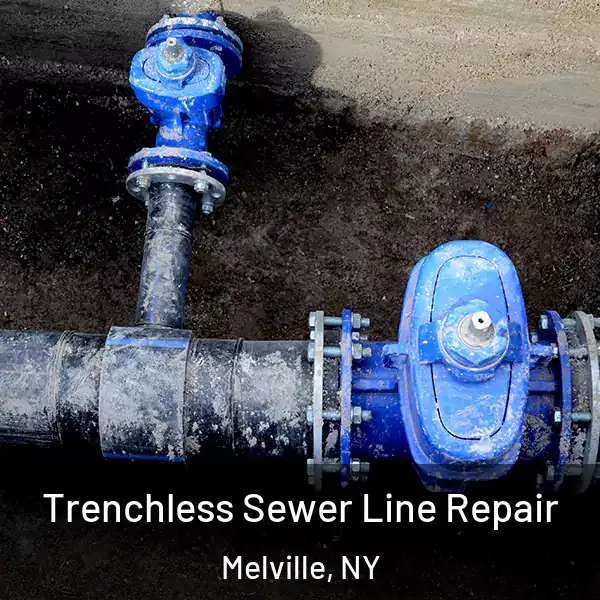  Trenchless Sewer Line Repair Melville, NY